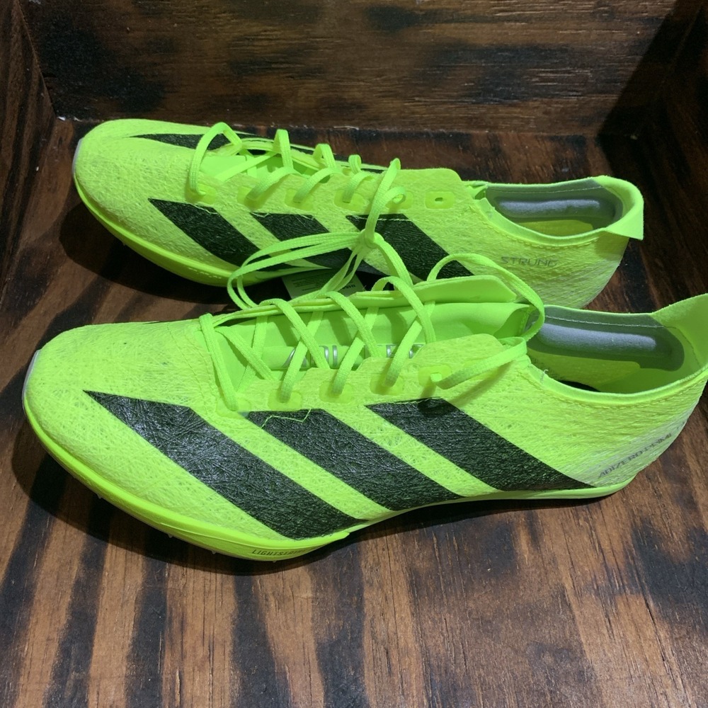 Adidas ADIZERO Prime‎ SP 3 Strung Lucid Lemon Track Spikes IH5800 Men's 7.5